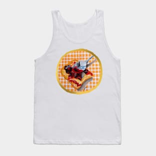 Toast with Jam Tank Top